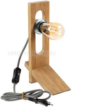 Фото Бамбуковая интерьерная лампа MAGIC GEAR для гравировки