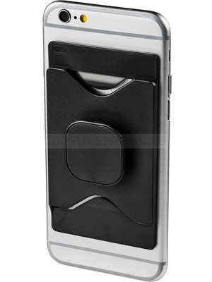 Фото Попсокет - держатель для мобильного телефона Purse с бумажником (черный)