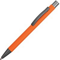Фотка Ручка металлическая soft-touch шариковая TENDER, синие чернила, d1 х 13,8 см