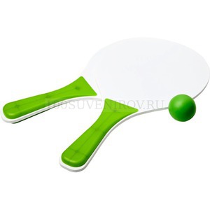 Фото Пляжные ракетки для пинг-понга с шариком (зеленый)