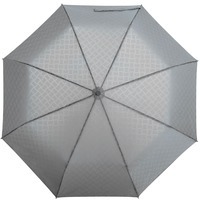 Зонт складной серый из стекла HARD WORK