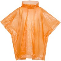 Картинка Дождевик-пончо RainProof, оранжевый, мировой бренд Molti