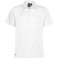 Картинка Рубашка поло мужская Eclipse H2X-Dry, белая S из брендовой коллекции Stormtech