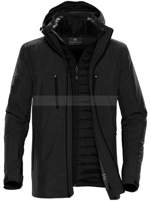 Фото Куртка-трансформер мужская Matrix, серая с черным S «Stormtech»