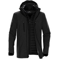 Фотка Куртка-трансформер мужская Matrix, серая с черным XL из брендовой коллекции Stormtech
