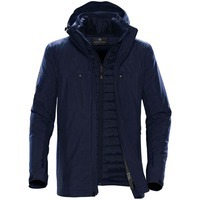 Фотка Куртка-трансформер мужская Matrix, темно-синяя XXL из брендовой коллекции Stormtech