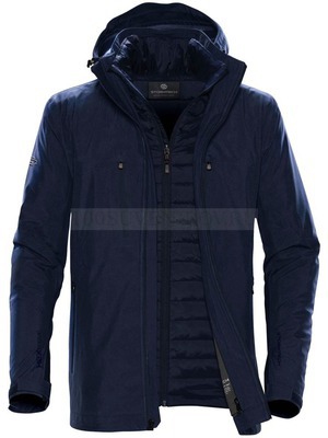 Фото Куртка-трансформер мужская Matrix, темно-синяя 3XL «Stormtech»