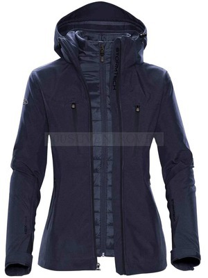 Фото Куртка-трансформер женская Matrix, темно-синяя XXL «Stormtech»