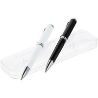 Картинка Набор Phase: ручка и карандаш, черный с белым