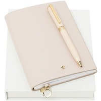 Картинка Набор Beaubourg: блокнот и ручка, розовый Cacharel