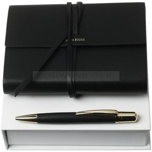 Фото Набор Pensee: блокнот А6 и ручка, черный «Nina Ricci»