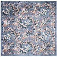 Шелковый платок Etincelle Silk, серо-голубой