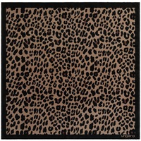 Платок Leopardo Silk, коричневый