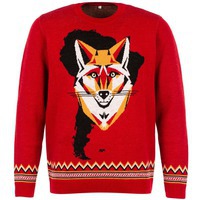 Фотка Джемпер Totem Fox, красный S, магазин teplo