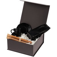 Набор для кофемане Delish: кофейная пара, набор специй для кофе, кофе в зернах.