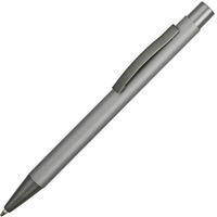 Ручка металлическая soft-touch шариковая TENDER, синие чернила, d1 х 13,8 см