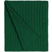 Фотка Плед Remit, темно-зеленый, дорогой бренд teplo