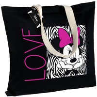 Фото Холщовая сумка «Минни Маус. In Love», черная от известного бренда Disney