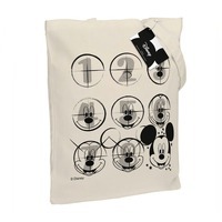 Холщовая сумка «Микки Маус. Icon Sketch», неокрашенная