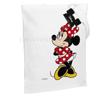 Фото Холщовая сумка «Минни Маус. Jolly Girl», белая «Disney»