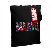 Фотография Холщовая сумка Marvel Avengers, черная