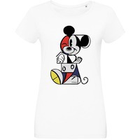 Фотка Футболка женская «Микки Маус. Picasso Style», белая M от производителя Disney
