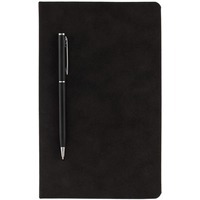 Фотка Блокнот Magnet с ручкой, черный в каталоге Контекст