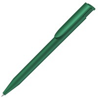 Ручка шариковая пластиковая Happy Gum, soft-touch, зеленый