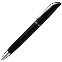 Фото Шариковая пластиковая ручка QUANTUM под тампопечать, уф-печать, синие чернила, d1 х 13,3 см от бренда UMA