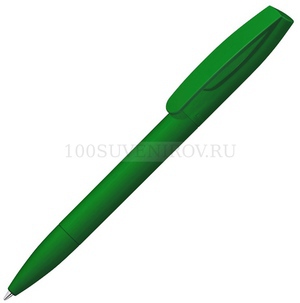 Фото Ручка шариковая пластиковая Coral Gum , soft-touch «UMA» (зеленый)