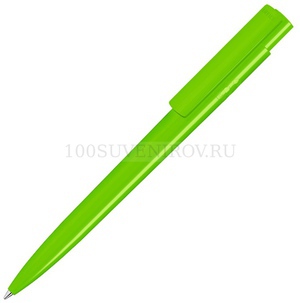 Фото Ручка шариковая с антибактериальным покрытием Recycled Pet Pen Pro «UMA» (зеленый)