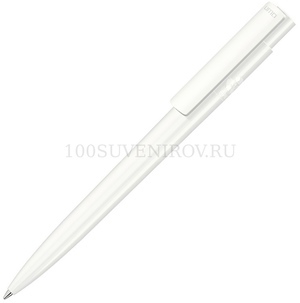 Фото Ручка шариковая с антибактериальным покрытием Recycled Pet Pen Pro «UMA» (белый)