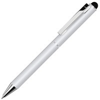 Фотография Ручка-стилус шариковая Straight SI Touch из металла, синие чернила, d1 х 13 см