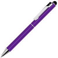 Фотка Ручка-стилус шариковая Straight SI Touch из металла, синие чернила, d1 х 13 см