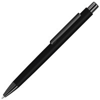 Ручка шариковая металлическая Ellipse Gum, soft-touch, черный