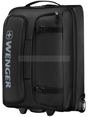 Фото Фирменная сумка на колесах XC Tryal с выдвижной ручкой, 53 л.  «Wenger» (черный)