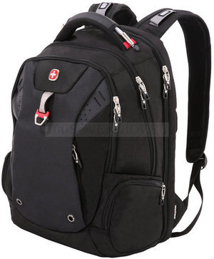Фото Фирменный городской рюкзак с отделением для ноутбука 15, 34 л., 32 х 24 х 46 см «SWISSGEAR» (черный)
