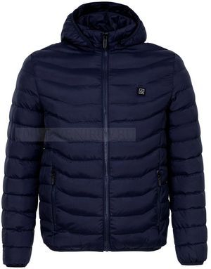 Фото Куртка с подогревом Thermalli Chamonix, темно-синяя XXL
