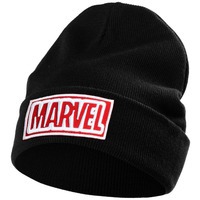 Изображение Шапка с вышивкой Marvel, черная