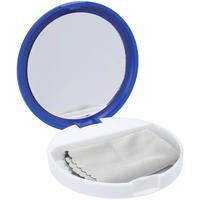 Зеркало с подставкой для телефона Self, синее и зеркало для makeup