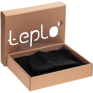 Фото Набор Life Explorer: шапка, шарф «Teplo» (черный)