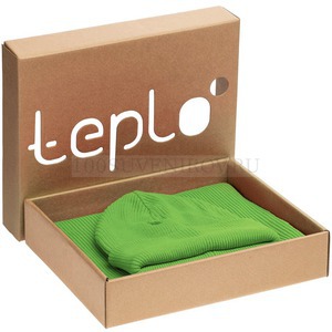 Фото Набор Life Explorer: шапка, шарф «Teplo» (зеленый)