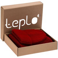 Фото Теплый набор Nordkapp: шапка, шарф от известного бренда teplo