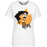 Фотка Футболка женская «Меламед. Bjork», белая XL, люксовый бренд Author's