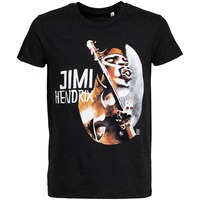 Фото Футболка «Меламед. Jimi Hendrix», черный меланж XL, мировой бренд Офес