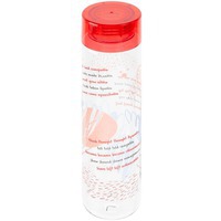 Картинка Бутылка для воды «Шпаргалка. Неправильные глаголы», прозрачная с красной крышкой