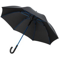 Зонт-трость с цветными спицами Color Style ver.2, ярко-синий