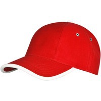 Картинка Бейсболка Unit Trendy, красная с белым, уценка