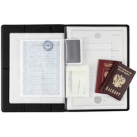 Изображение Папка-органайзер DEVON MAXI А4 для хранения семейных документов: паспортов, свидетельств, удостоверений, 16 файлов. 