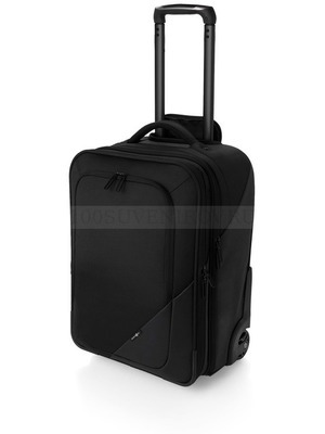 Фото Компактный дорожный чемодан на колесиках Odyssey «Marksman» (черный, синий)
